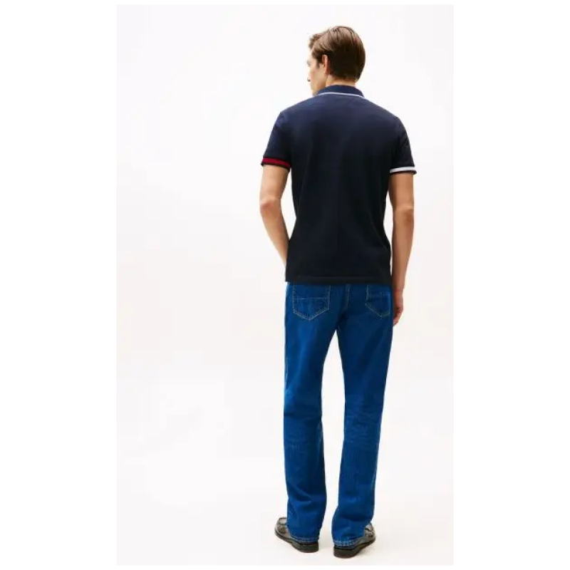 TOMMY HILFIGER Slim Fit Polo Shirt With Signature Cuffs